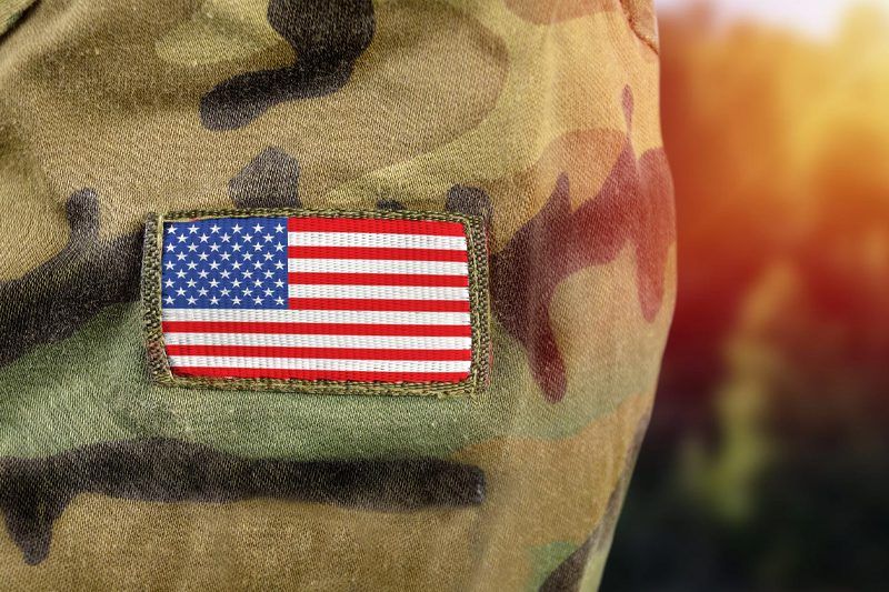 Soldier arm patch
