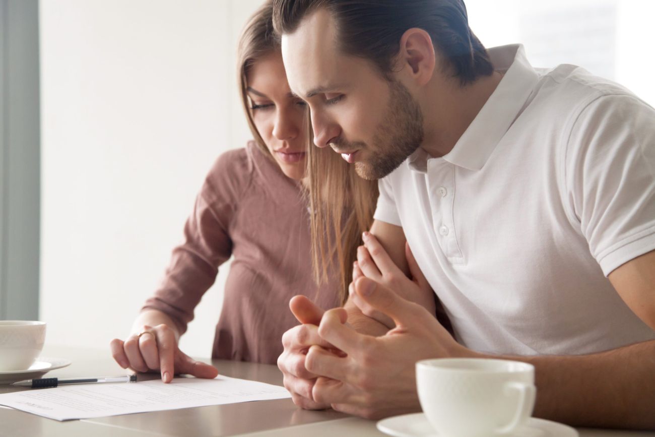 budgeting couple
