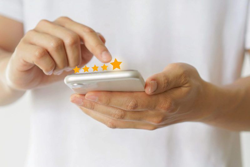 5 star rating